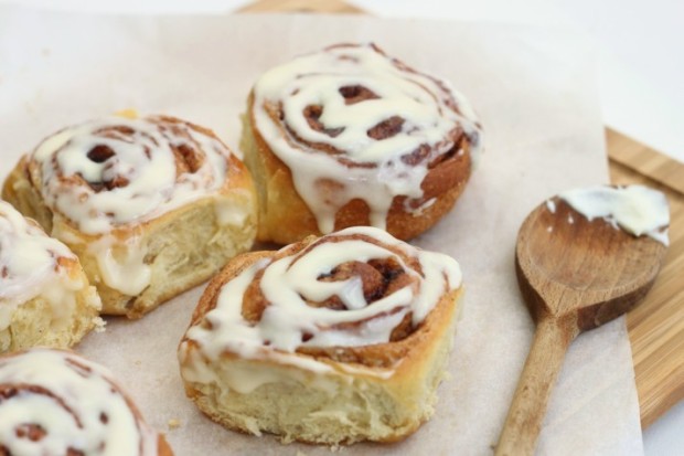Perfect Cinnamon Rolls with icing!